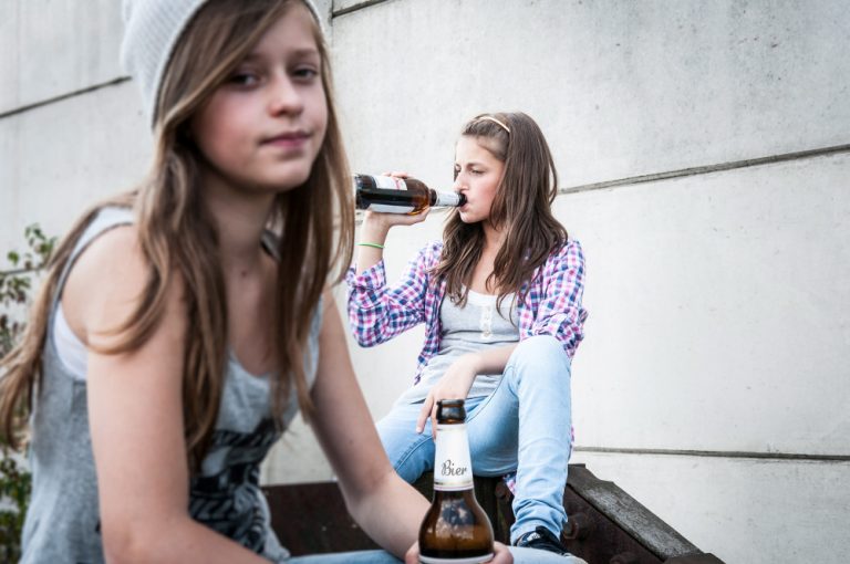 Kinderen aan de drank